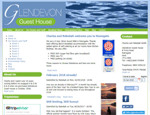 Tablet Screenshot of glendevonguesthouse.co.uk